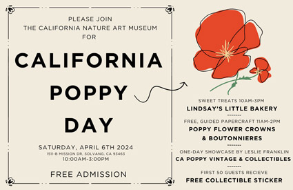 California Poppy Day