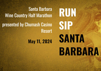 Santa Barbara wine half marathon