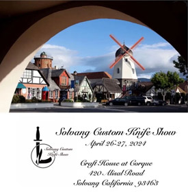 Solvang custom knife show